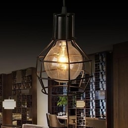 Lampada a sospensione moderna semplice artistica 1 luce