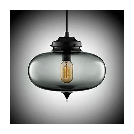 Lampada a sospensione Bubble Design 1 luce minimalista in ferro verniciato