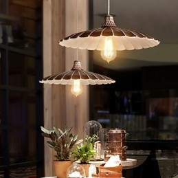 Lampada a sospensione mini stile retrò in metallo