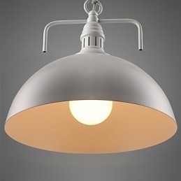 Lampada a sospensione Rustic Lodge in metallo dipinto
