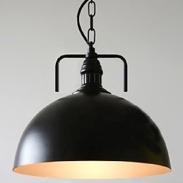 Lampada a sospensione Rustic Lodge in metallo dipinto