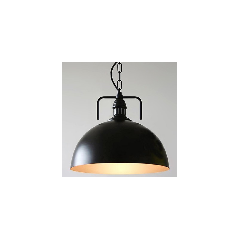 Lampada a sospensione Rustic Lodge in metallo dipinto