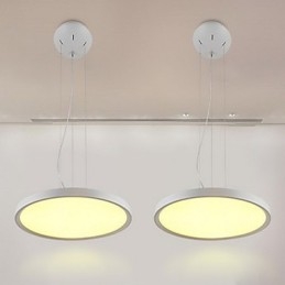 Lampada a sospensione LED moderna in acrilico, 3 lampadine incluse, 12 W, 20 cm