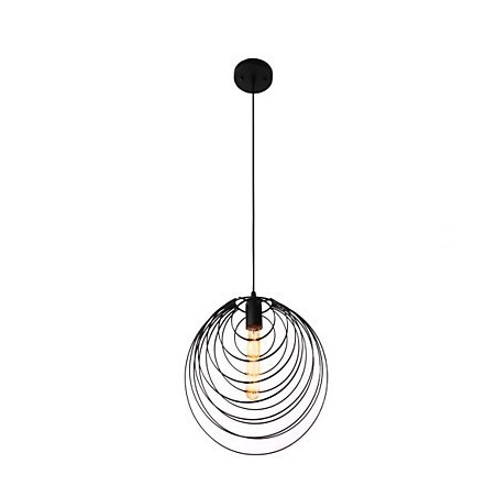 Lampada a sospensione mini stile rustico country retrò/Lodge in metallo nero