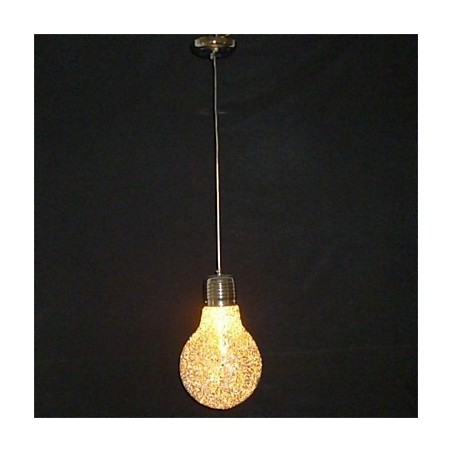 Lampadario a sospensione in filo di alluminio stile country americano