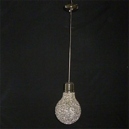 Lampadario a sospensione in filo di alluminio stile country americano