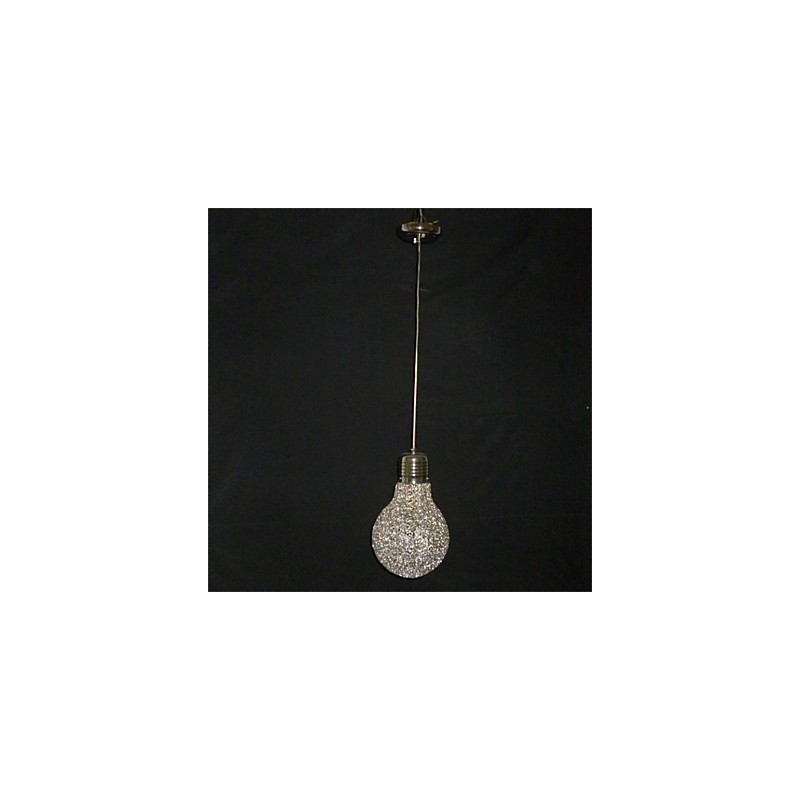 Lampadario a sospensione in filo di alluminio stile country americano