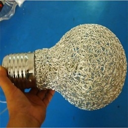 Lampadario a sospensione in filo di alluminio stile country americano
