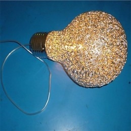 Lampadario a sospensione in filo di alluminio stile country americano