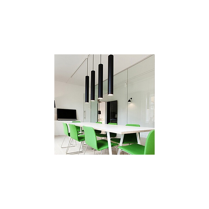 Lampada a sospensione moderna 1 luce in metallo, stile nordico, LED integrato