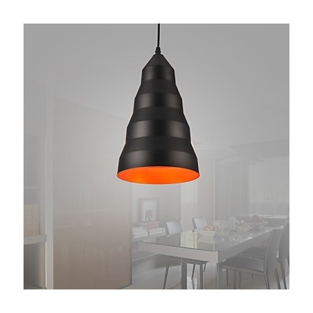 Lampada a sospensione moderna contemporanea mini in metallo nero