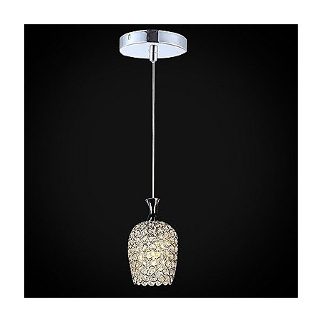 Lampada a sospensione moderna 1 luce in cristallo