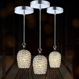 Lampada a sospensione moderna 1 luce in cristallo