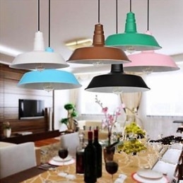 Lampada a sospensione Droplight a goccia con testa singola