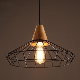 Lampadario vintage classico tradizionale in metallo mini