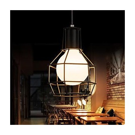 Lampada a sospensione retrò LED Smalls Stay Droplight nera