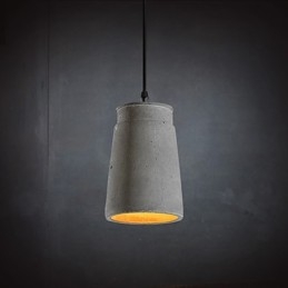 Lampada a sospensione in ceramica retrò contemporanea