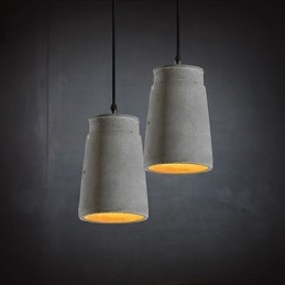 Lampada a sospensione in ceramica retrò contemporanea