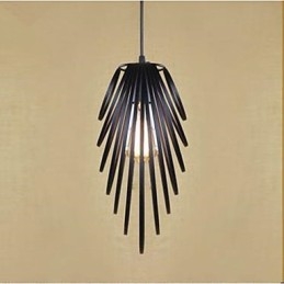 Lampada a sospensione LED retrò americana a testa singola in metallo