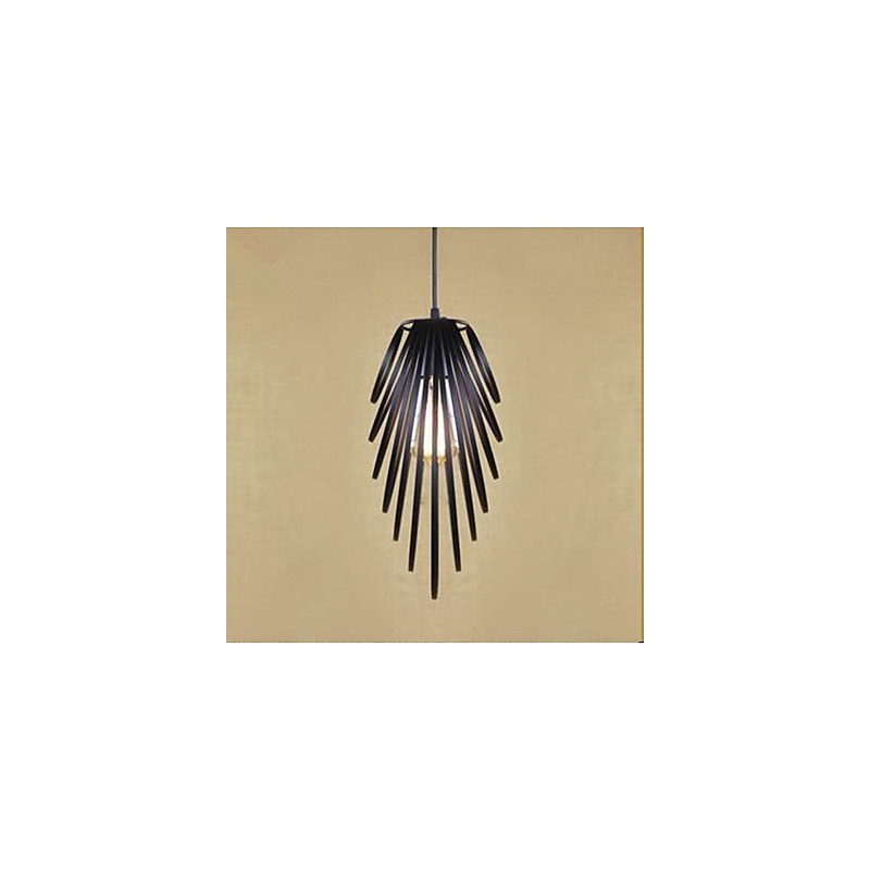 Lampada a sospensione LED retrò americana a testa singola in metallo
