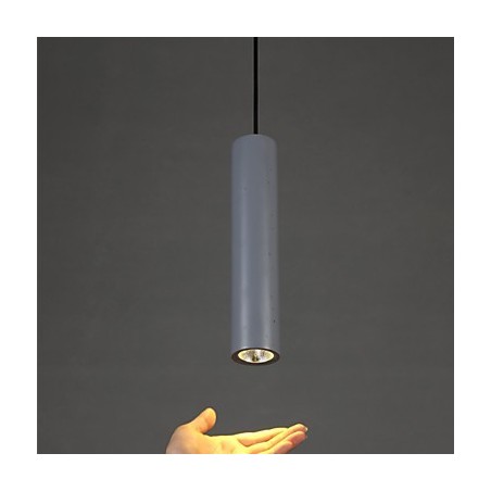 Lampada a sospensione piccola in gesso a testa singola stile retrò