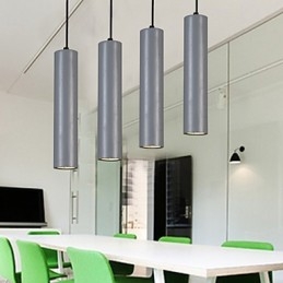 Lampada a sospensione piccola in gesso a testa singola stile retrò
