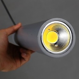 Lampada a sospensione piccola in gesso a testa singola stile retrò