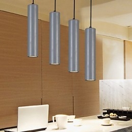 Lampada a sospensione piccola in gesso a testa singola stile retrò