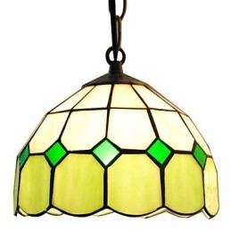 Lampada a sospensione mini elettrolitica in vetro multicolore 62 W