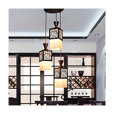 Lampada a sospensione a goccia American Country Woodiness Light