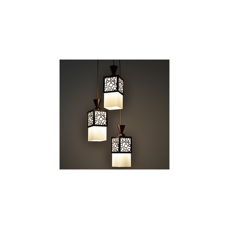 Lampada a sospensione a goccia American Country Woodiness Light