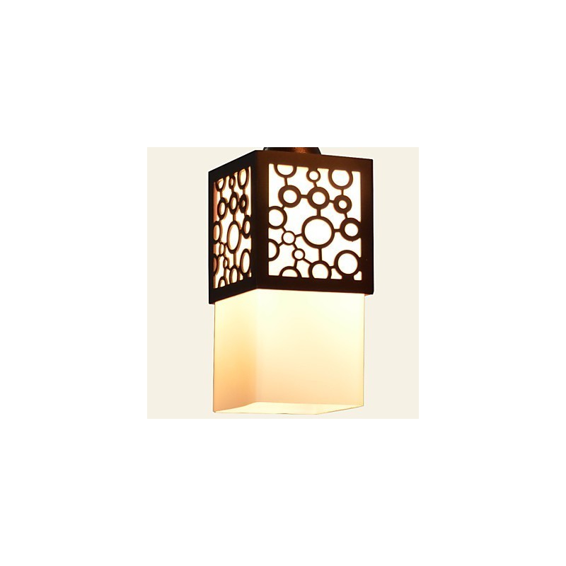 Lampada a sospensione a goccia American Country Woodiness Light