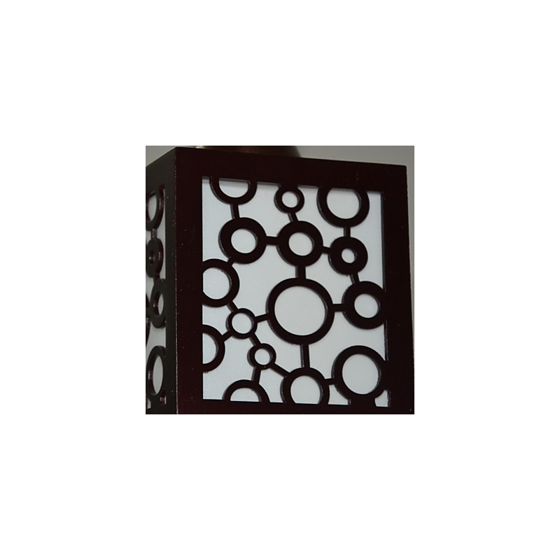 Lampada a sospensione a goccia American Country Woodiness Light