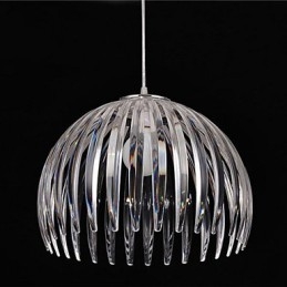 Lampadario a sospensione classico rustico vintage country lodge, viola e trasparente, 2 luci