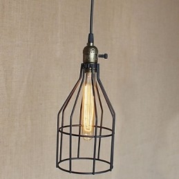 Lampadario a sospensione mini retrò industriale americano