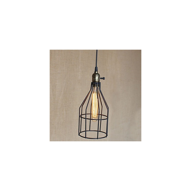 Lampadario a sospensione mini retrò industriale americano