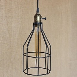Lampadario a sospensione mini retrò industriale americano