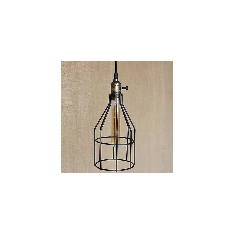 Lampadario a sospensione mini retrò industriale americano