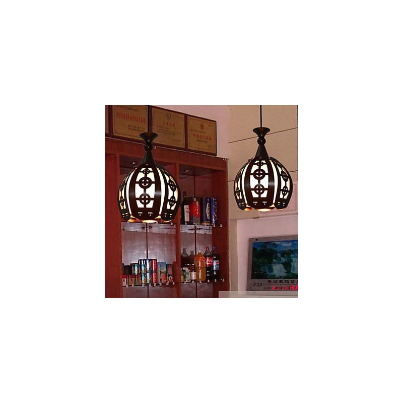 Lampada a sospensione retrò a goccia effetto caffè