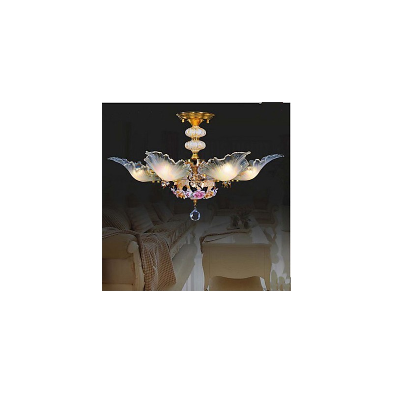Lampadario da soffitto in ceramica Lampada 6