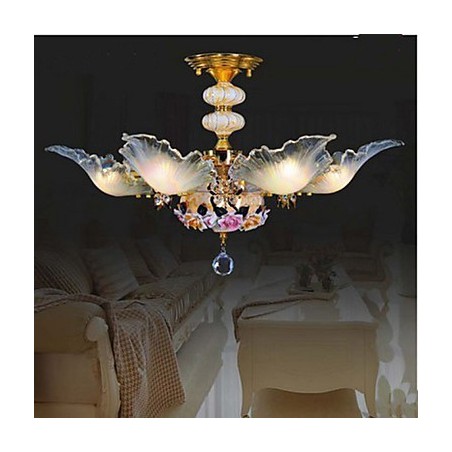 Lampadario da soffitto in ceramica Lampada 6