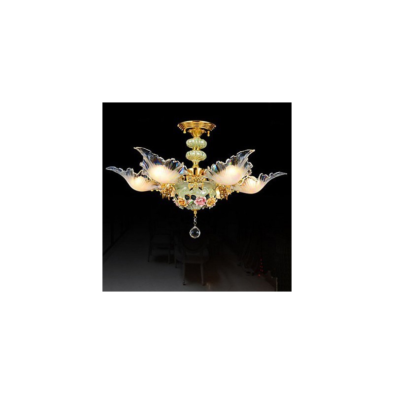Lampadario da soffitto in ceramica Lampada 6