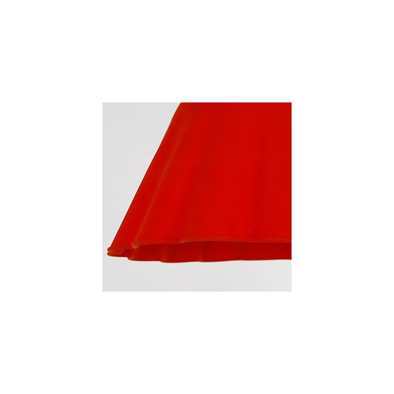 Lampada a sospensione moderna in acrilico viola/rosso 20 cm E26/E27