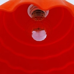 Lampada a sospensione moderna in acrilico viola/rosso 20 cm E26/E27