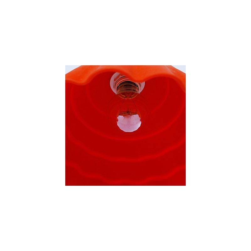 Lampada a sospensione moderna in acrilico viola/rosso 20 cm E26/E27