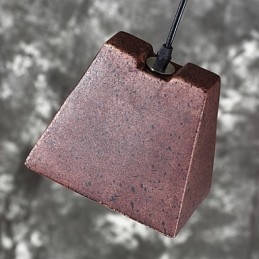 Lampada a sospensione vintage in ceramica nera Edison, stile industriale