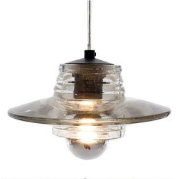 Lampada a sospensione in vetro moderna e contemporanea