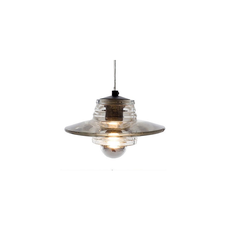 Lampada a sospensione in vetro moderna e contemporanea