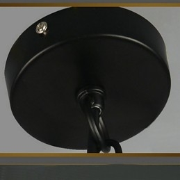 Lampadario a sospensione retrò Edison mini oro in metallo