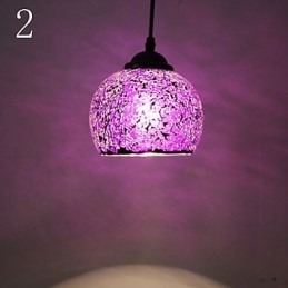 Lampadario a sospensione in vetro Marcelo G, moderno, retrò, classico, 3 lampadine E26/E27